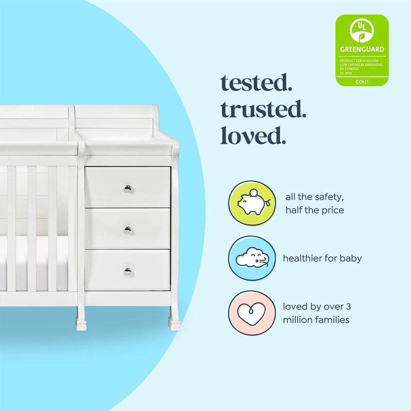 DaVinci Kalani 4-in-1 Crib and Changer Combo