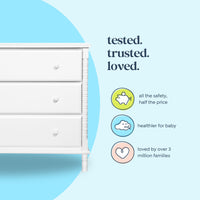 DaVinci Jenny Lind Spindle 3-Drawer Dresser