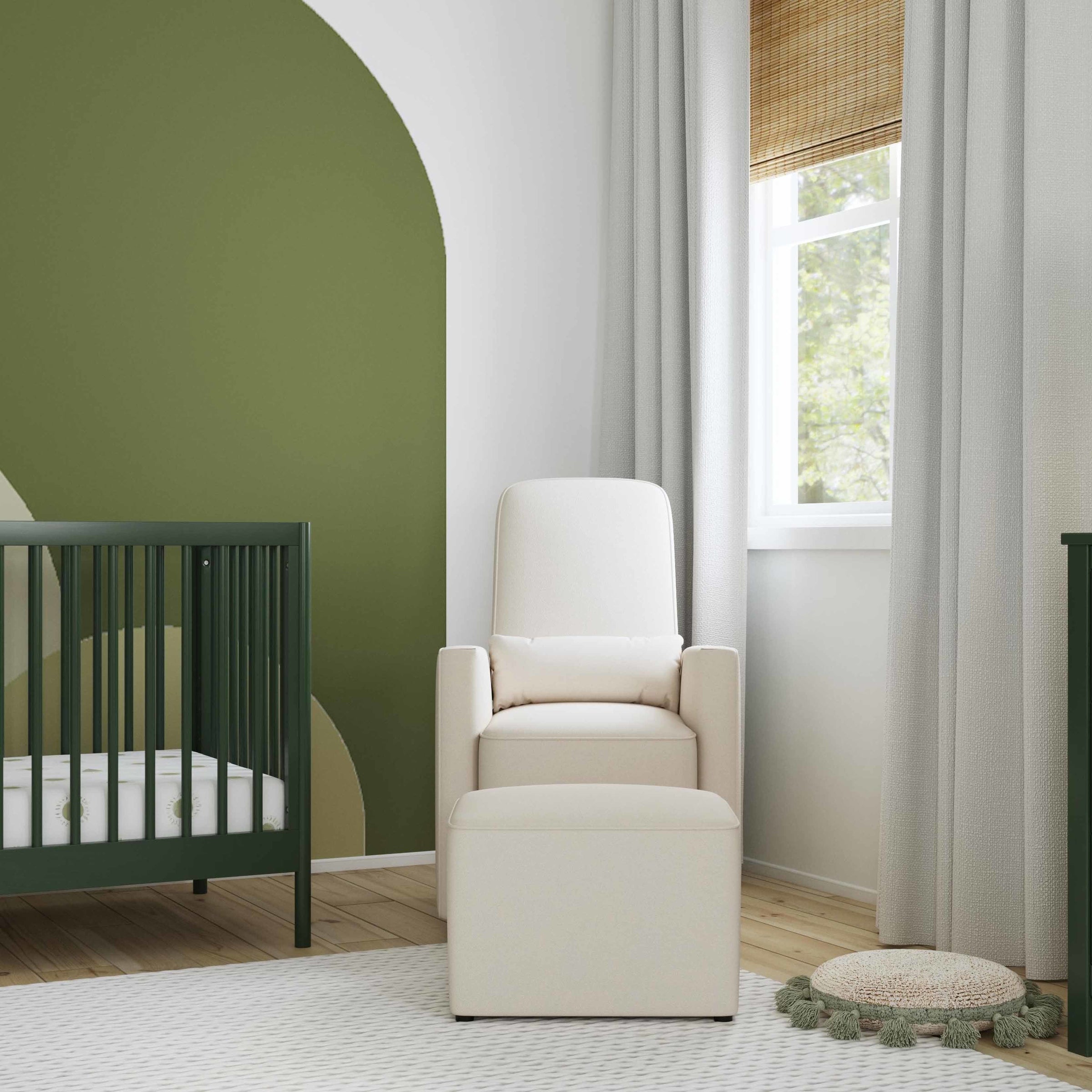 DaVinci Olive Glider and Ottoman