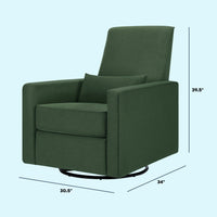 DaVinci Piper Recliner and Swivel Glider