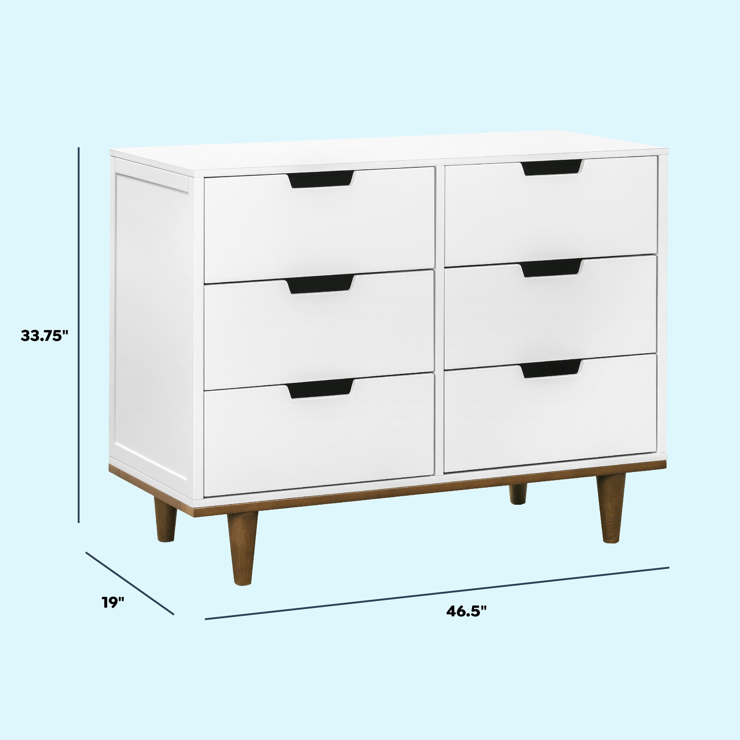 DaVinci Marley 6-Drawer Double Dresser