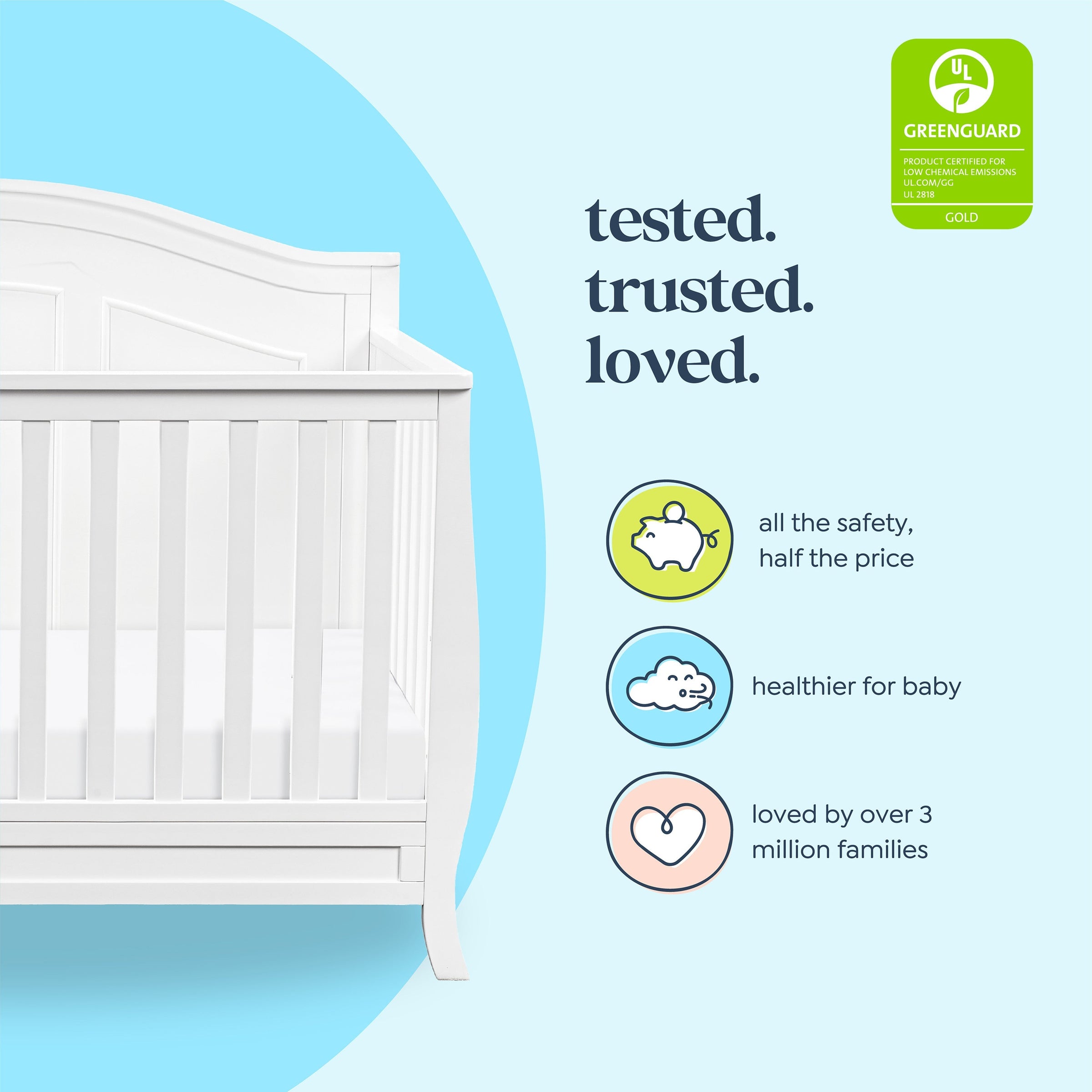 DaVinci Emmett 4-in-1 Convertible Crib