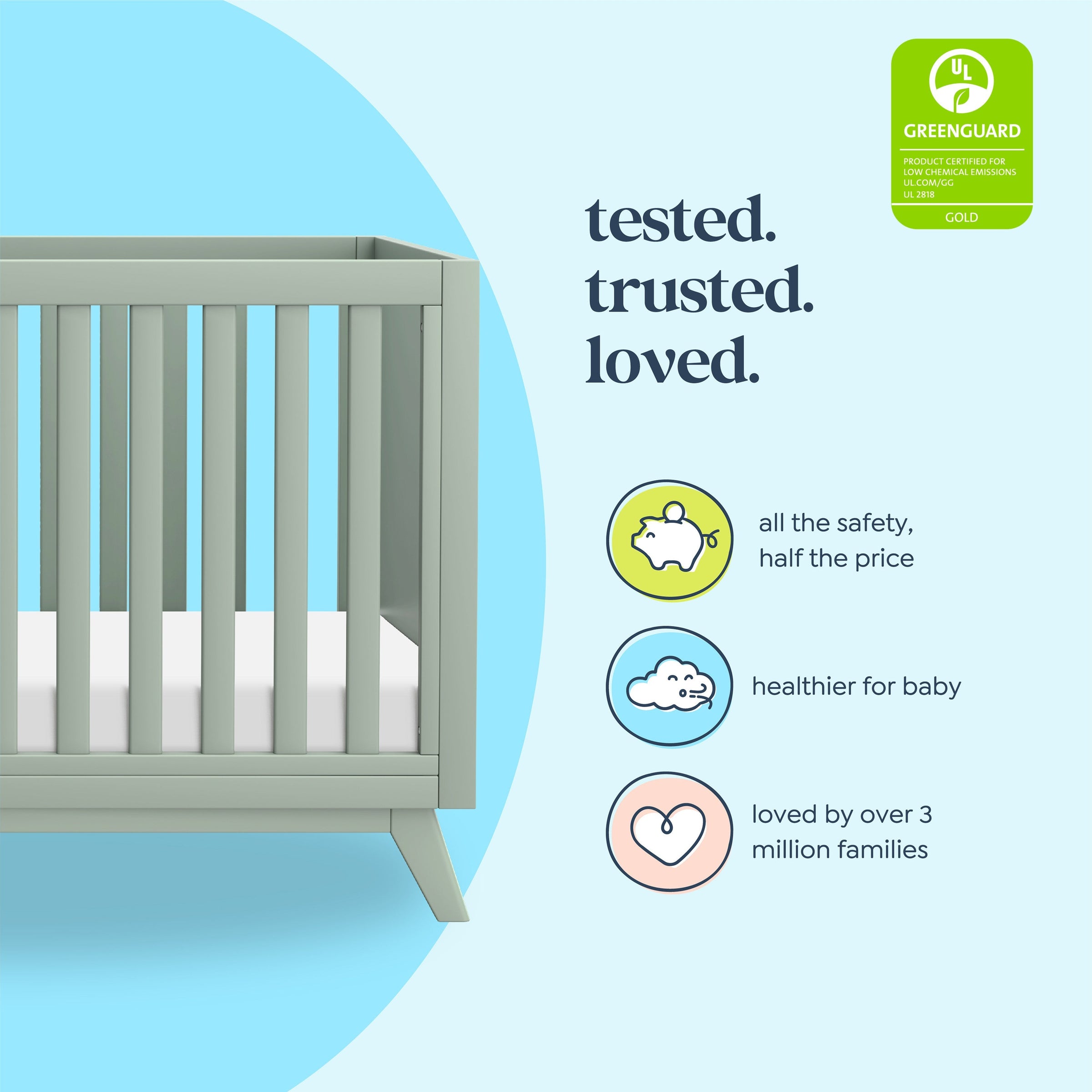 DaVinci Otto 3-in-1 Convertible Crib