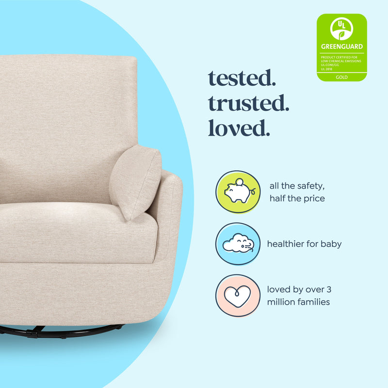 DaVinci Juno Swivel Glider