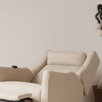Babyletto Kiwi Deluxe Power Recliner & Swivel Glider with Heat and Massage