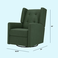 DaVinci Maddox Recliner and Swivel Glider