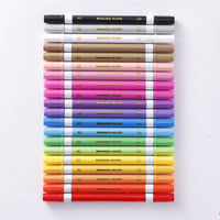 The Pencil Grip Magic Stix, Double-Ended Washable Acrylic Markers– Dual Tip (Bullet + Fine), 24 Pack