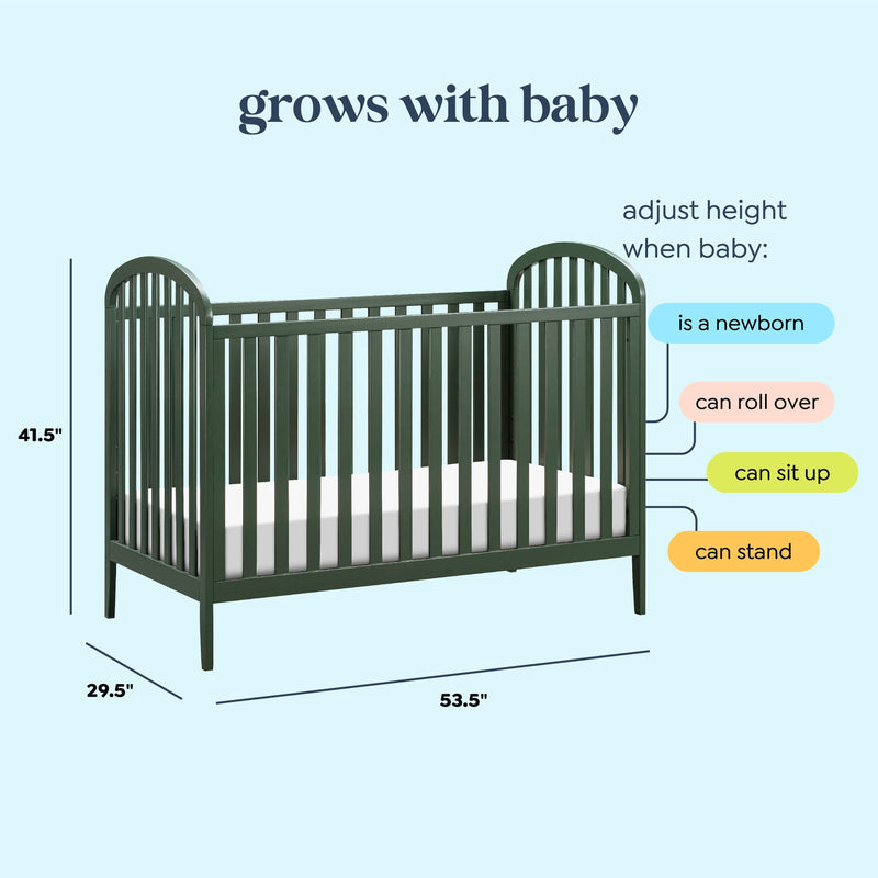 DaVinci Beau 3-in-1 Convertible Crib