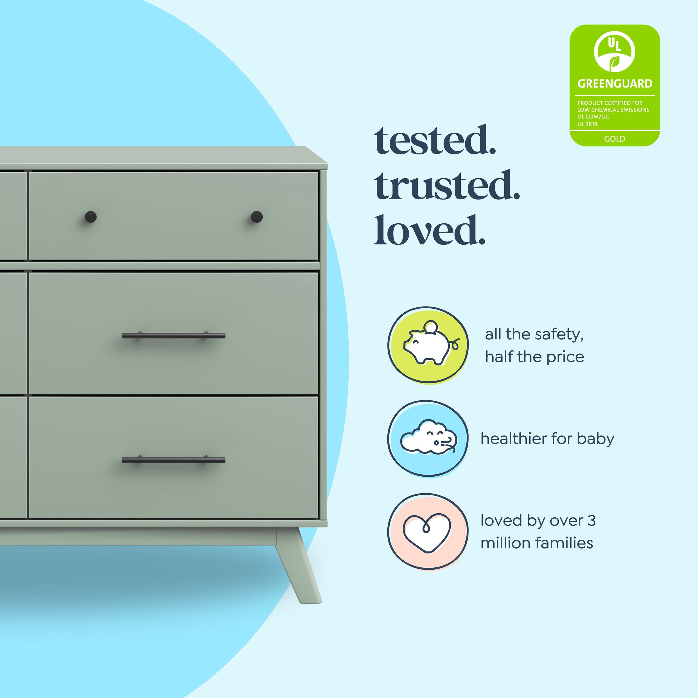 DaVinci Otto 6-Drawer Dresser