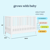 DaVinci Sammy Scallop 4-in-1  Convertible Crib