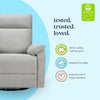 DaVinci Suzy Recliner and Swivel Glider