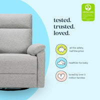 DaVinci Suzy Recliner and Swivel Glider