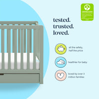 DaVinci Colby 4-in-1 Convertible Crib with Trundle Drawer