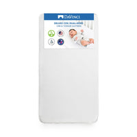 DaVinci Deluxe Coil Dual-sided Crib & Toddler Mattress | Extra firm | GREENGUARD Gold Certified | Waterproof