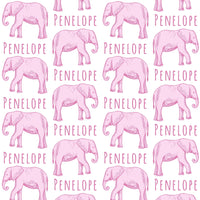 Sugar + Maple Personalized Bib | Elephant