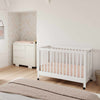 Babyletto Maki Portable Folding Crib with Toddler Bed Conversion Kit