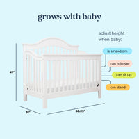 DaVinci Jayden 4-in-1 Convertible Crib