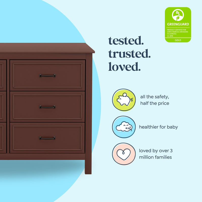 DaVinci Charlie 6-Drawer Double Dresser