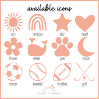 Sugar + Maple Plush Minky Fleece Personalized Blanket | Atmosphere Ombre