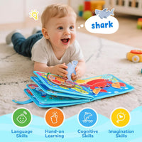 JoyCat 15-in-1 Ocean Friends Montessori Busy Book