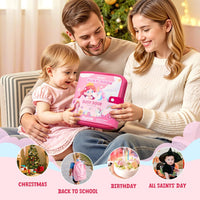 JoyCat 15-in-1 Princess Kids Montessori Busy Book