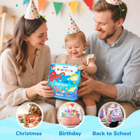 JoyCat 15-in-1 Ocean Friends Montessori Busy Book