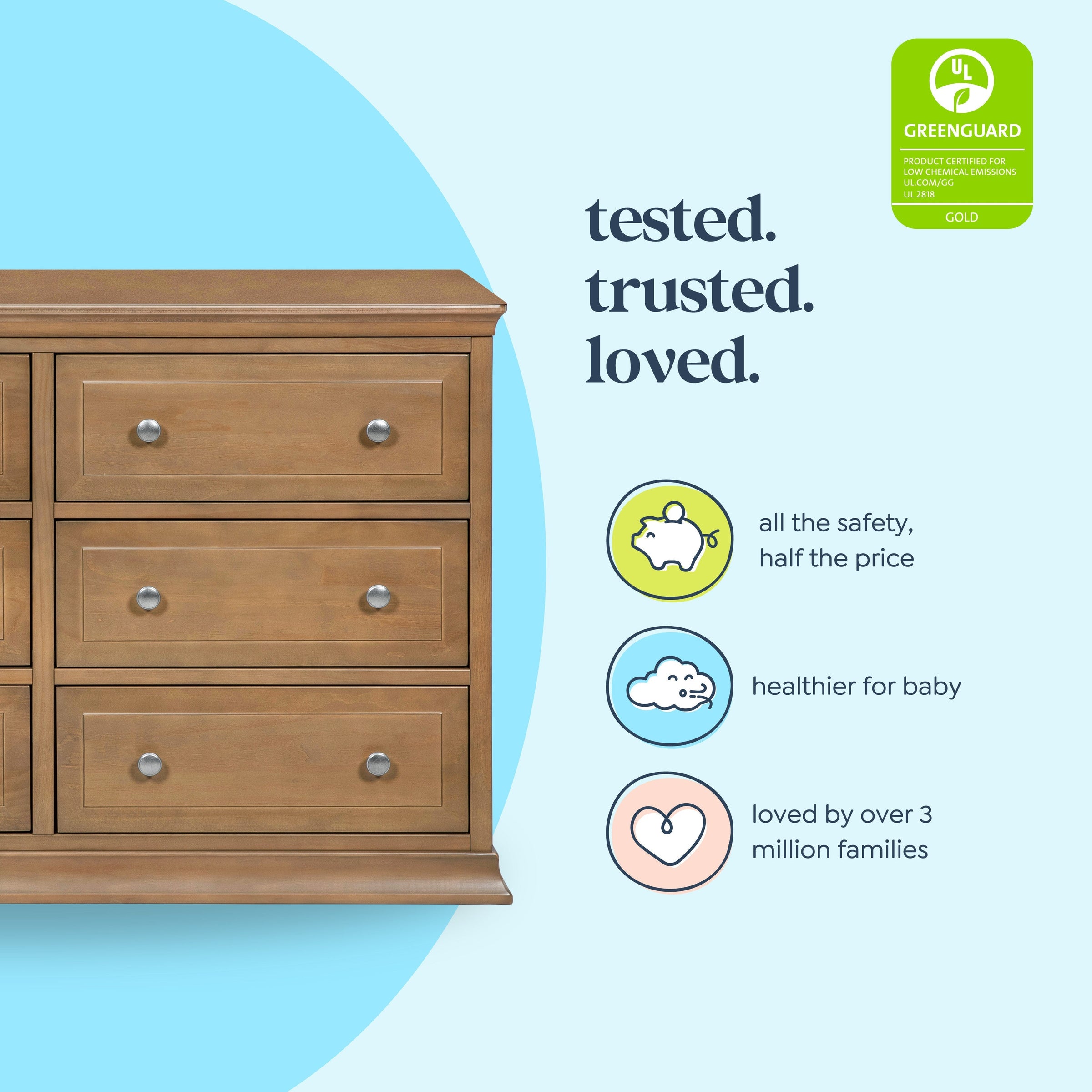 DaVinci Signature 6-Drawer Double Dresser