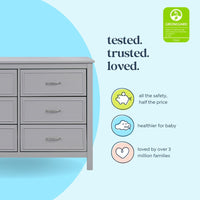 DaVinci Charlie 6-Drawer Double Dresser