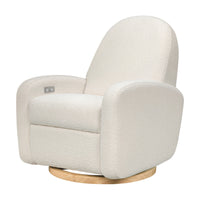 Babyletto Nami Electronic Recliner and Swivel Glider Recliner with USB port