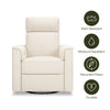 Monogram by Namesake Willa Plus Power Glider Recliner w/ Power Headrest