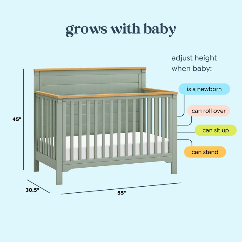 DaVinci Shea 4-in-1 Convertible Crib