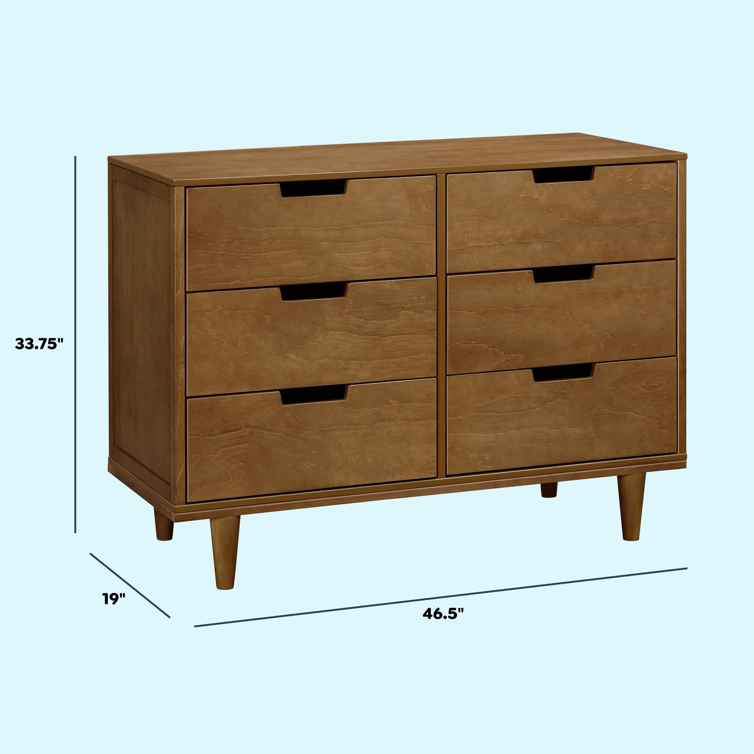 DaVinci Marley 6-Drawer Double Dresser
