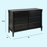 DaVinci Jenny Lind Spindle 6-Drawer Dresser
