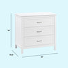 DaVinci Charlie 3-Drawer Dresser