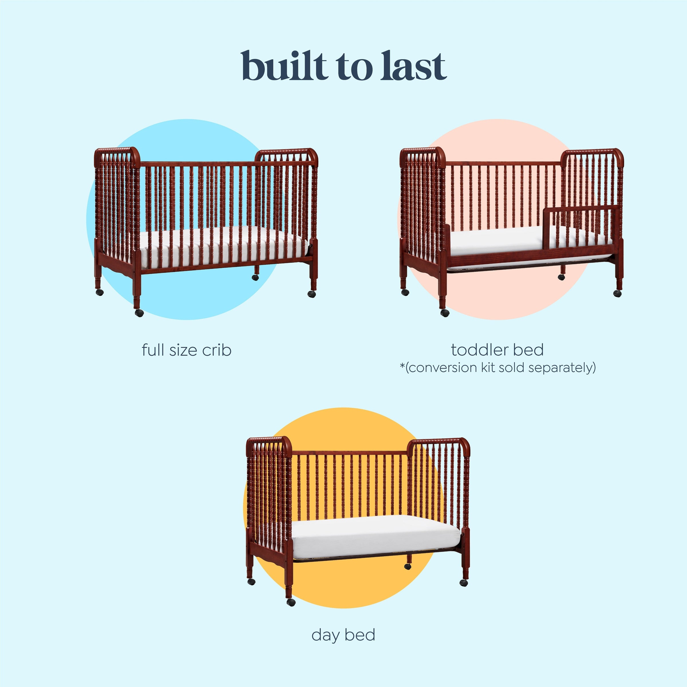 DaVinci Jenny Lind 3-in-1 Convertible Crib