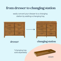 DaVinci Charlie 6-Drawer Double Dresser