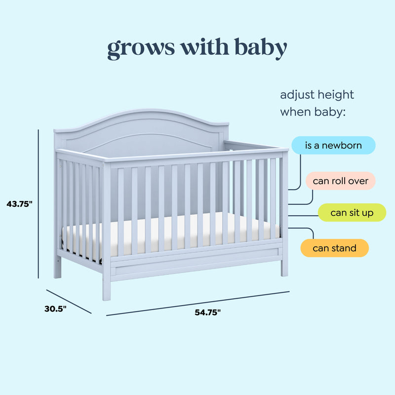 DaVinci Charlie 4-in-1 Convertible Crib