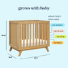 DaVinci Otto 3-in-1 Convertible Mini Crib with 4" Mattress