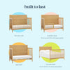 DaVinci Frem 4-in-1 Convertible Crib