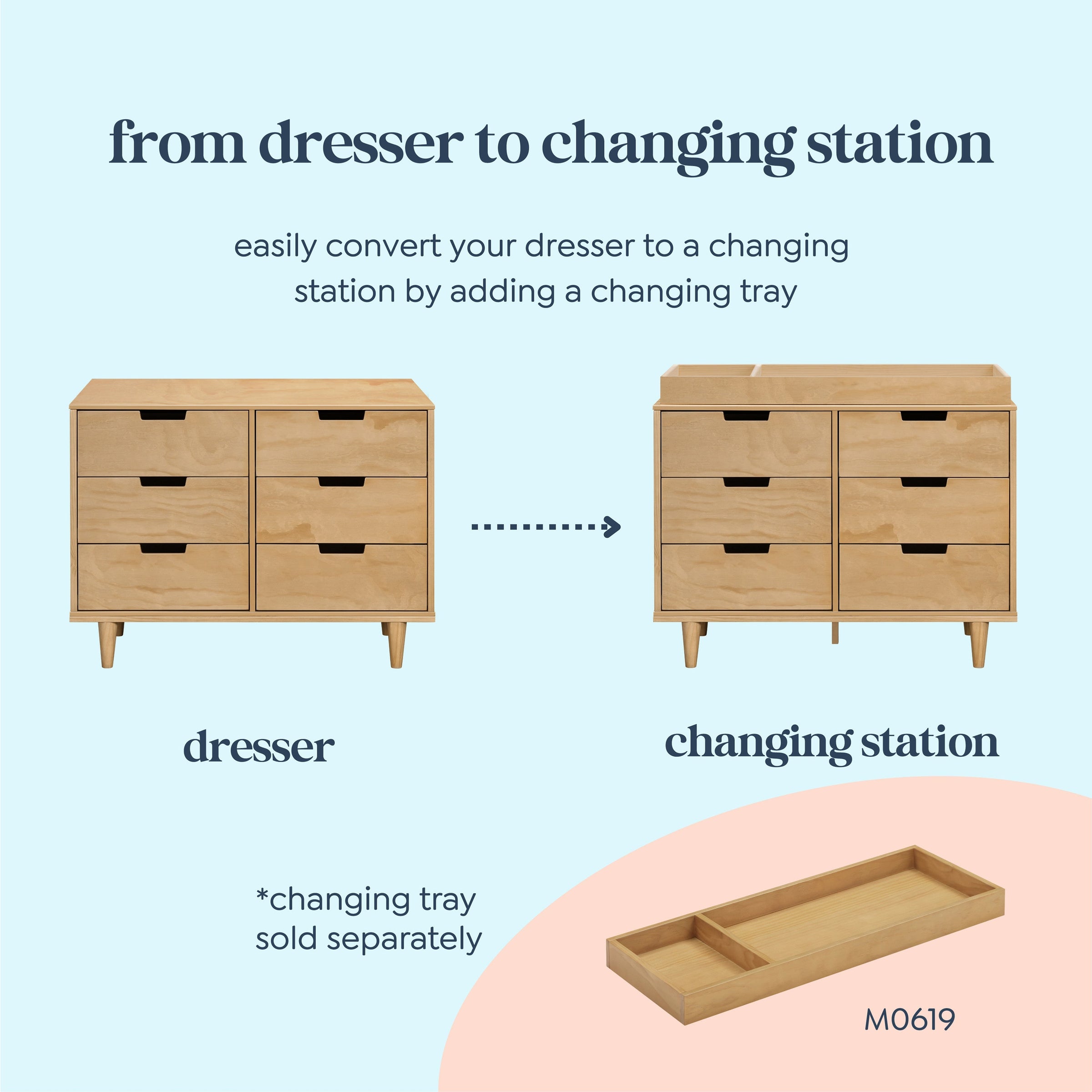 DaVinci Marley 6-Drawer Double Dresser