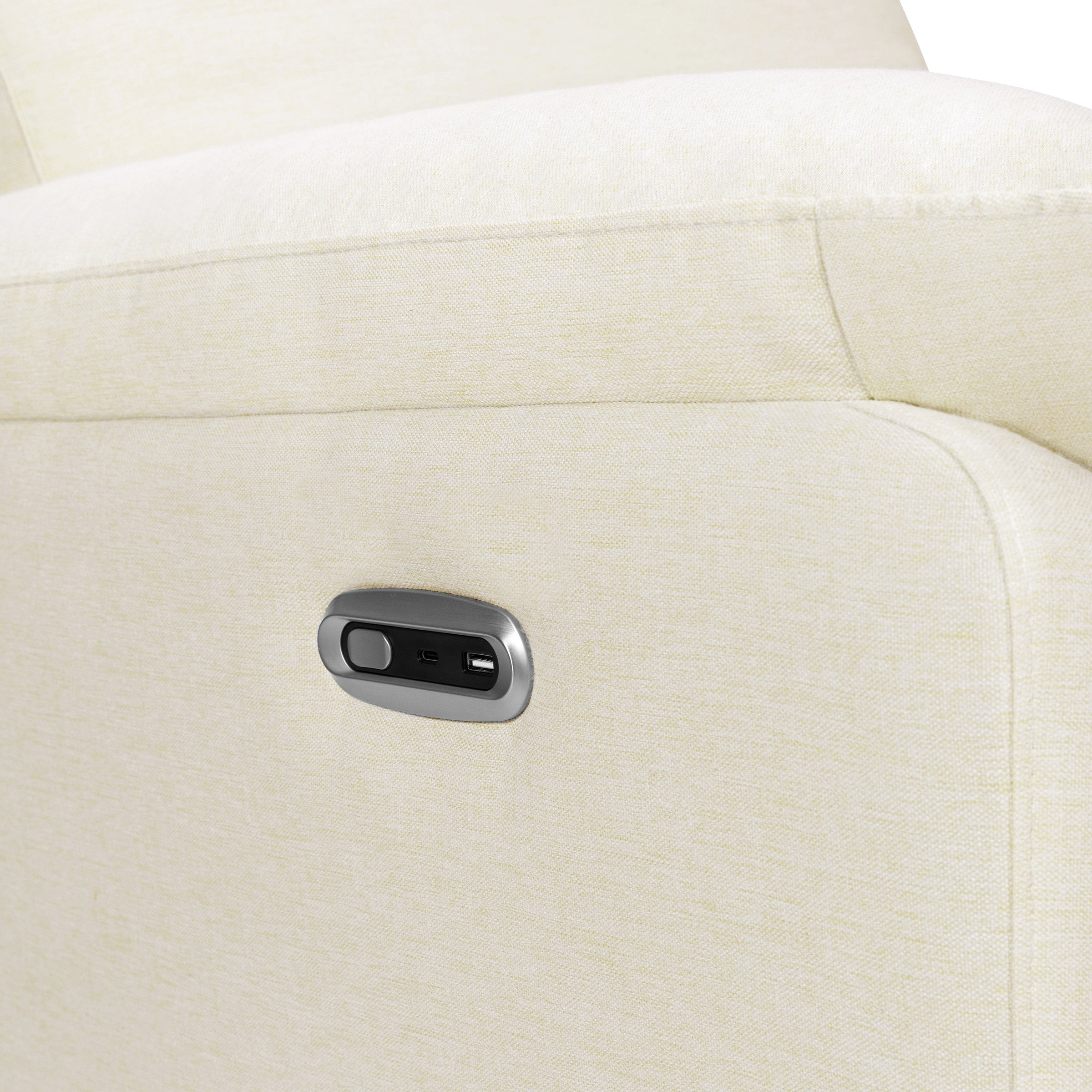 DaVinci Suzy Electronic Recliner and Swivel Glider | USB Charging Port