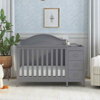 DaVinci Charlie 4-in-1 Convertible Mini Crib & Changer
