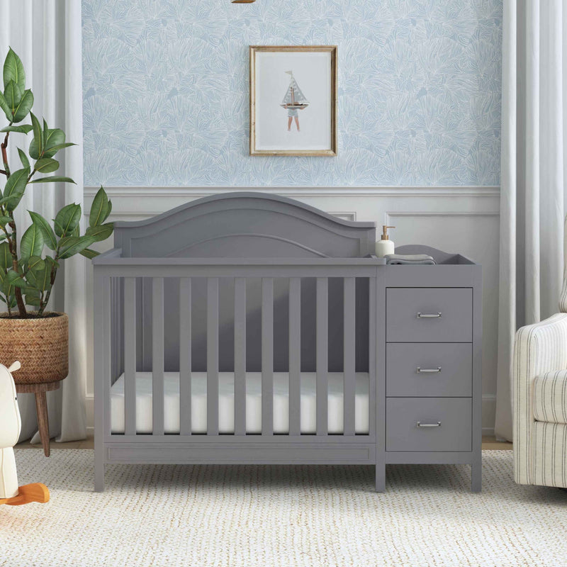DaVinci Charlie 4-in-1 Convertible Mini Crib & Changer