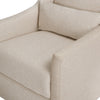 Babyletto Toco Swivel Glider and Ottoman in Eco-Performance Fabric | Water Repellent & Stain Resistant