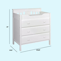 DaVinci Jayden 3-Drawer Changer Dresser