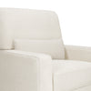 Namesake Crawford Pillowback Comfort Swivel Glider | Boucle with Tassel Fringe
