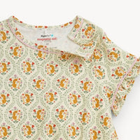 Magnetic Me Fleur Sauvage Ruffle Short Sleeve Nightgown