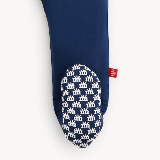 Magnetic Me Blue Solid Modal Footie