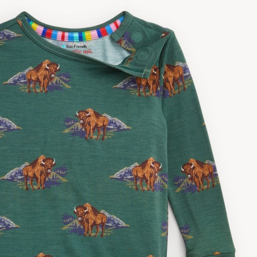 Magnetic Me Bison Modal Long Sleeve Long Pant PJ