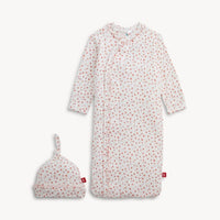Magnetic Me Apple Blossom Modal Gown & Hat Set with Ruffle